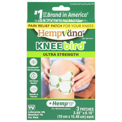 Hempvana Knee Bird - 3 CT