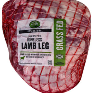 Open Nature Lamb Leg Boneless Imported - 4 Lb
