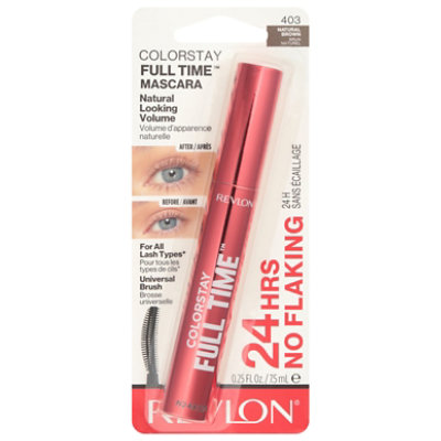 Colorstay Longwear Mascara Volumizing Full Time Mascara Natural Brown Nwp - .25 FZ