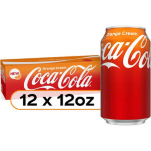 Coca-Cola Orange Cream Fridge Pack Cans - 12-12 Fl. Oz.