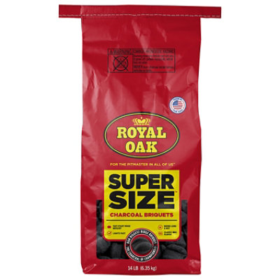 Royal Oak Super Size Charcoal Briquets 14 Lbs - 14 LB