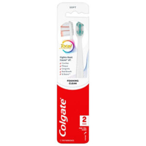 Colgate Total Active Prevention Foaming Toothbrush 2ct. - 2 CT