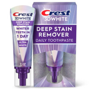 Crest 3dw Dp Stn Rmvr Ult Wht 24/3.1 Oz - 3.1 OZ