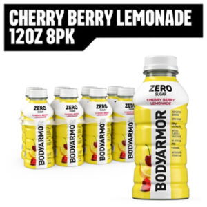 Bodyarmor Cherry Berry Lemonade Zero Sugar 8-12fz - 8-12 FZ