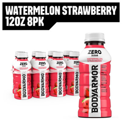 Bodyarmor Watermelon Strawberry Zero Sugar 8-12fz - 8-12 FZ