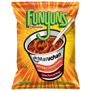Funyuns Onion Flavored Rings Maruchan Hot & Spicy Chicken Ramen 5.25 Oz - 5.25 OZ