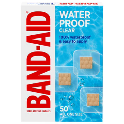Bandaid Waterproof Clear Spot 50ct - 50 CT