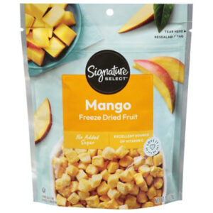 Signature Select Freeze Dried Fruit Mango 1 Oz - 1 OZ