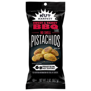 Nut Harvest Pistachios Sweet & Tangy Bbq 2oz - 2 OZ