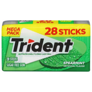 Trident Gum Spearmint Large Pack - 28 CT