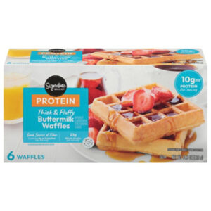Signature Select Thick Fluffy Buttermilk Protein Waffles 14.8 Oz - 14.8 OZ