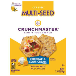 Crunchmaster Multiseed Cheddar 3.54oz - 3.54 OZ