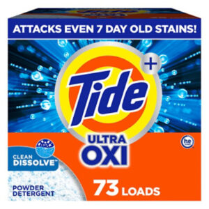 Tide Ultra Oxi Powder Laundry Detergent, Original Scent - 114 Oz