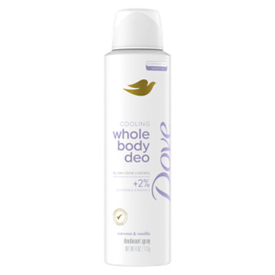 Dove Deodrant Spray Coconut & Vanilla 4 Fo - 4 FZ