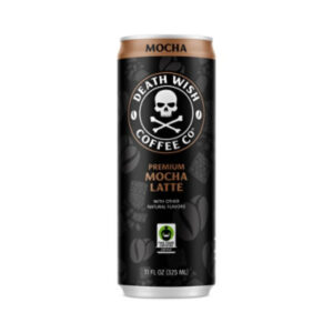 Death Wish Coffee Co. Premium Mocha Latte 100% Colombian Cold Brew Fair Trade? Coffee - 11 Oz