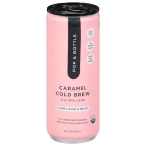 Pop & Bottle Latte Caramel 8fz - 8 FZ