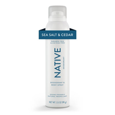 Native Seaslt&cdr Spry Deo 3.5oz - 3.5 OZ