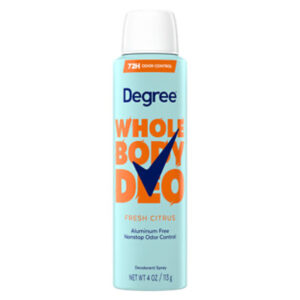 Degree Deodorant Spray Fresh Citrus - 4 FZ