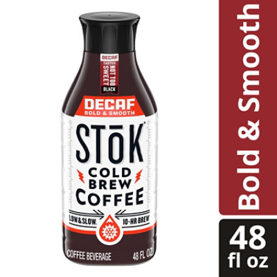 Stok Decaf Not Too Sweet Cold Brew, 48 Fz - 48 FZ