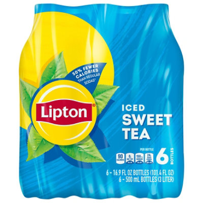 Lipton Sweet Tea 6-16.9fz - 6-16.9 FZ