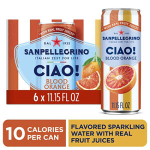 S Pellegrino Ciao Blood Orange 6-330ml - 6-330 ML