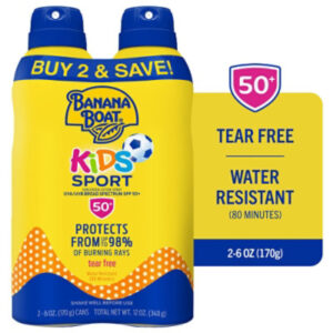 Banana Boat Kids Sport Sunscreen Spray Spf50 - 12 OZ