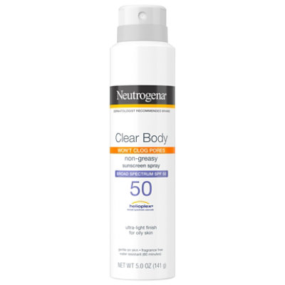 Ntg Clear Face Spray Spf50 5.0 Fl Oz - 5 OZ