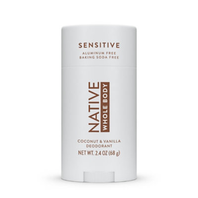 Native Deodorant Apdo Sticks Deodorants Stick Coconut & Vanilla - 2.4 OZ