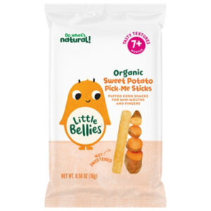 Little Bellies Organic Sweet Potato Pick-me Sticks, 0.56oz - 5-.56OZ