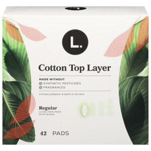 L. Ultra Thin Pads Regular/normal Wing - 42 CT