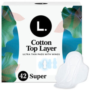 L Ultra Thin Pads Super Wing - 42 CT