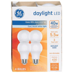 Ge 3yr 40w Led Daylight 4pk - 4 CT