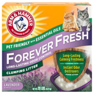 A&h Forever Fresh Lavender Clumping Cat Litter - 20 LB