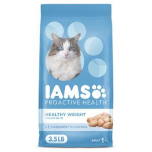 IAMS Proactive Health Healthy Weight Chicken Flavor Adult Dry Cat Food - 3.5 Lb