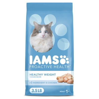 IAMS Proactive Health Healthy Weight Chicken Flavor Adult Dry Cat Food - 3.5 Lb