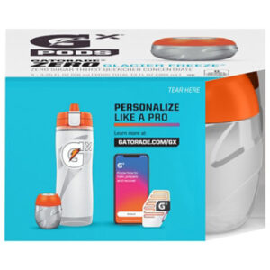 Gatorade Gx Pods Zero Zero Sugar Thirst Quencher Concentrate Glacier Freeze 3.25 Fl Oz 4 Count - EA