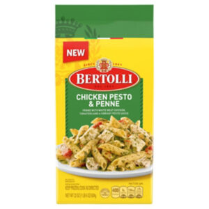 Bertolli Chicken Pesto And Penne Pasta With Tomatoes And Pesto Sauce, Frozen Meal, 22 Oz - 22 OZ