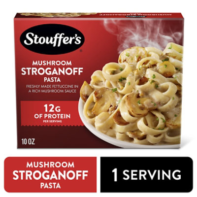 Stouffers Mushroom Stroganoff Frozen Entree 10oz Box - 10 OZ