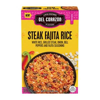 Del Coraz?n Steak Fajita Rice - 16 Oz