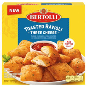 Bertolli Three Cheese Toasted Ravioli, Frozen Appetizer, 11 Oz - 11 OZ