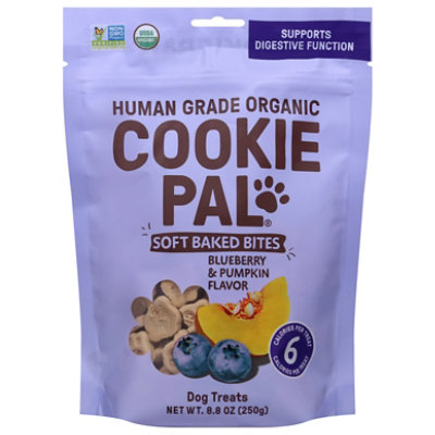 Cookie Pal Dog Treat Soft Bk Pumpkn - 8.8 OZ