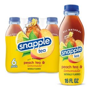 Snapple Peach Tea & Lemonade 6-16fz - 6-16 FZ