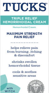 Tucks Triple Relief Cream 0.9 Oz - .9 FZ