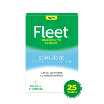 Fleet Oral Laxative Stimulant Laxative - 25 CT