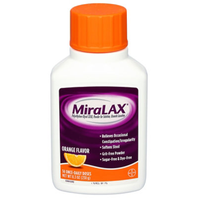 Miralax Org Pwdr 14dose 8.3oz 238g 1dz - 8.39 OZ