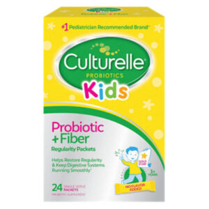 Culturelle Kids Probiotic And Fiber Regularity Single-serve Packets - 24 CT