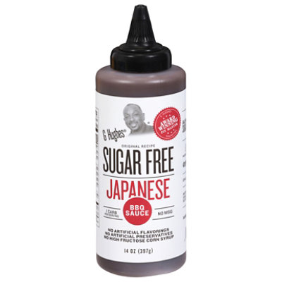G Hughes Sauce Original Japanese Sugar Free - 14 OZ