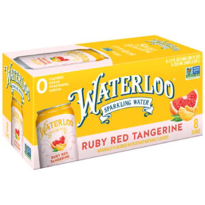 Waterloo Ruby Red Tangerine - 8-12 Fl. Oz.