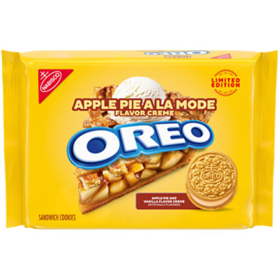 OREO Limited Edition Apple Pie a la Mode Sandwich Cookies ? 10.68 Oz