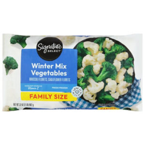 Signature Select Broccoli & Cauliflower Family Size 32 Oz - 32 OZ
